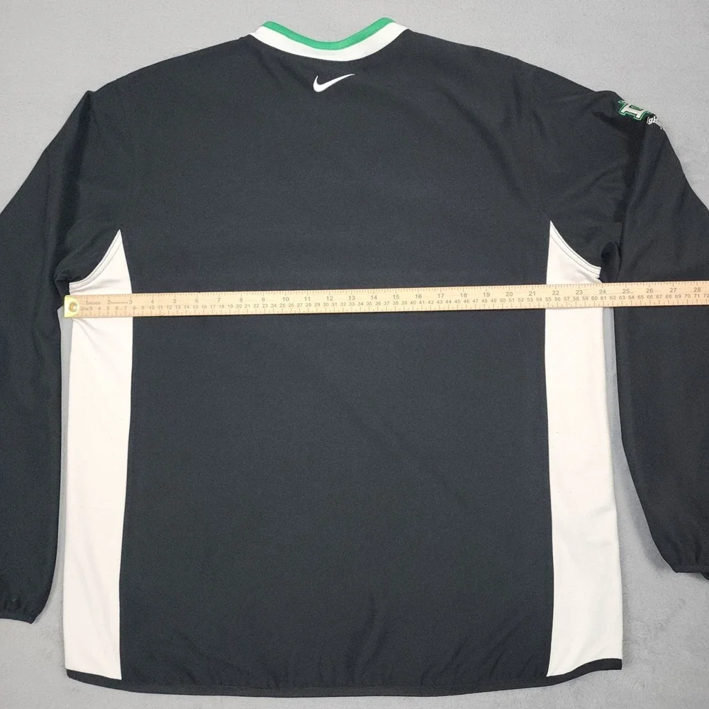 Vintage Nike North Dakota Fighting Sioux Hockey Jacket Mens M Black Pullover